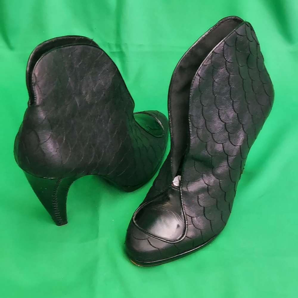Diesel Embossed Ankle Booties